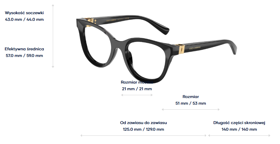 Dolce & Gabbana Optical frame DG3437-501