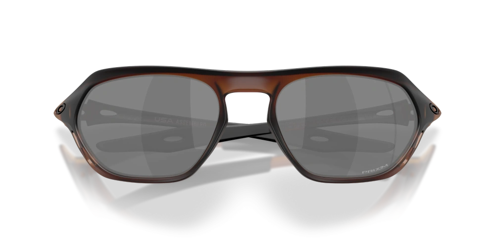 Oakley Okulary przeciwsłoneczne CAGE JACKET Matte Rootbeer/Prizm Black OO9537-04
