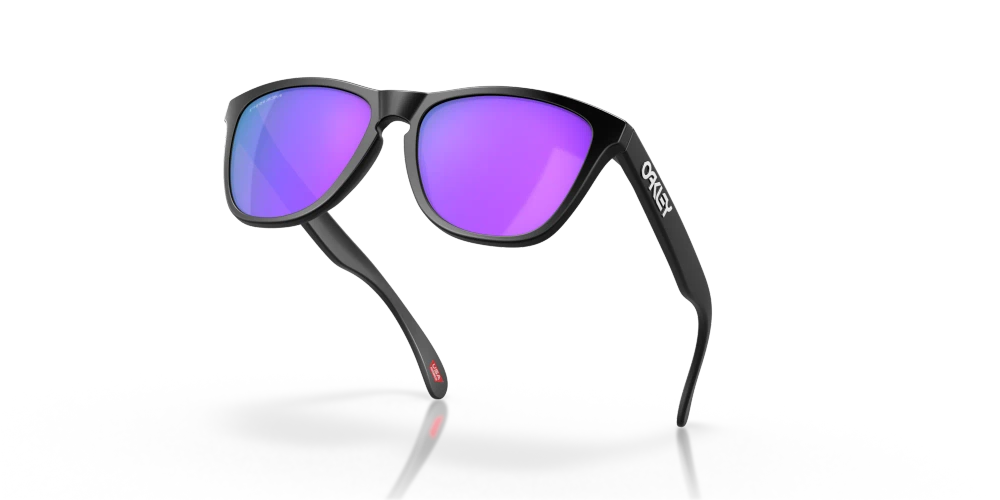 Oakley Okulary przeciwsłoneczne FROGSKINS Matte Black/Prizm Violet OO9013-H6