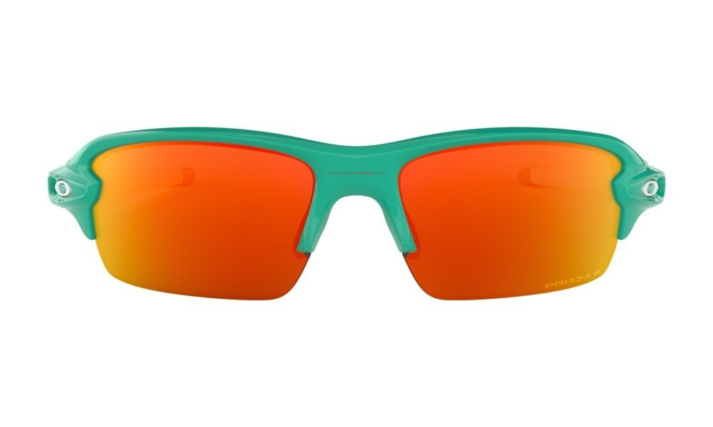 Oakley Sunglasses Junior FLAK XS Celeste/Prizm Ruby Polarized OJ9005-07