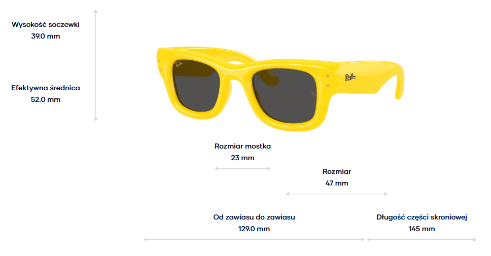 Ray-Ban Okulary przeciwsłoneczne WAYFARER PUFFER RB4940-683087