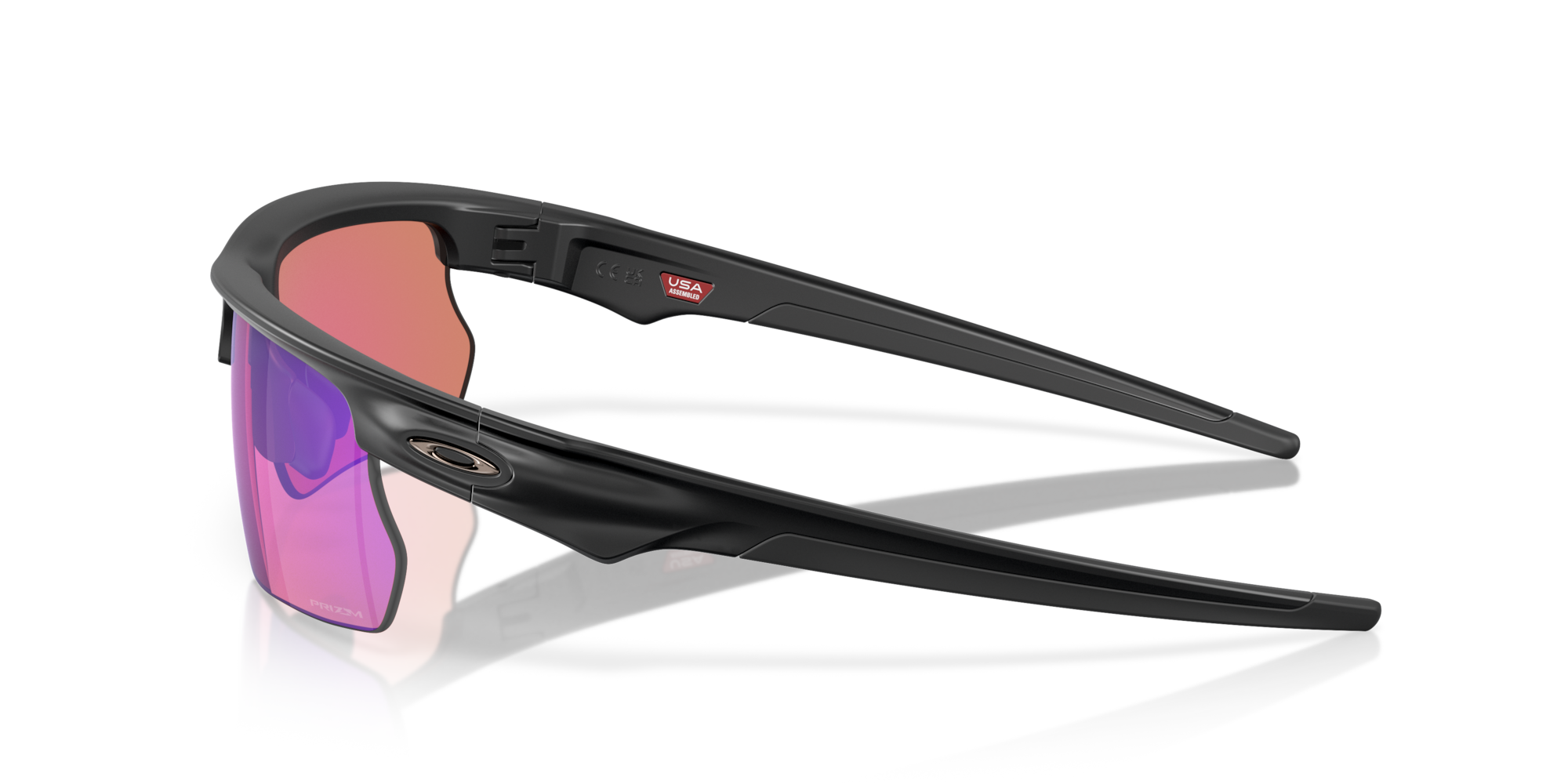 Oakley Okulary przeciwsłoneczne Matte Black / Prizm Golf BISPHAERA OO9400-06