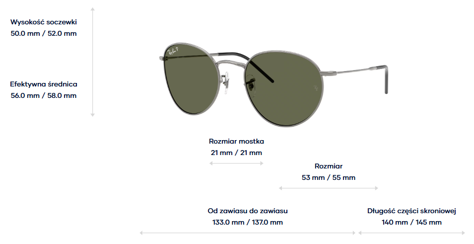 Ray-Ban Sunglasses Round Reverse RBR0103S-003/11