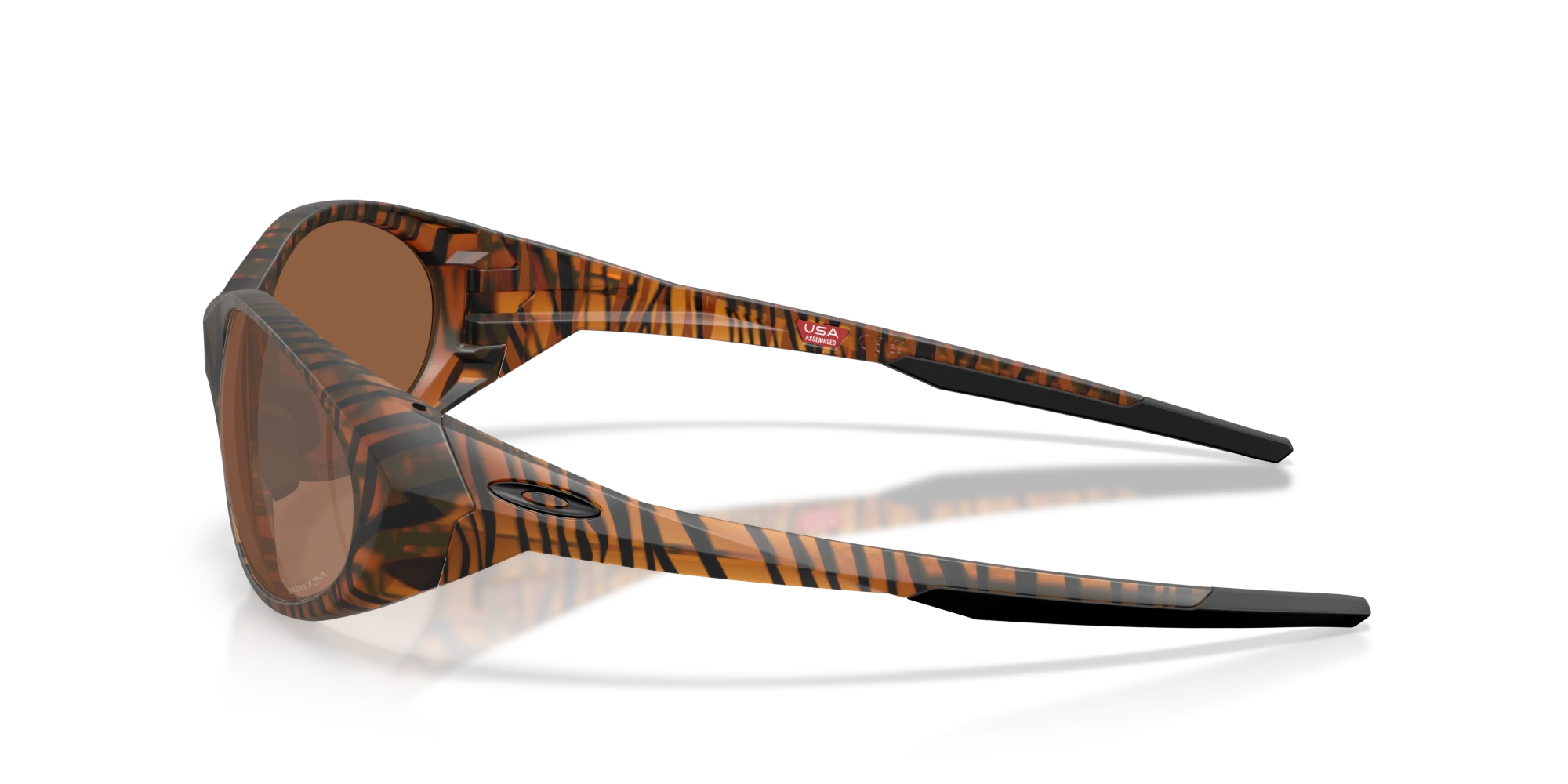 Oakley Okulary przeciwsłoneczne EYEJACKET REDUX Dark Amber Bengal/Prizm Tungsten OO9438-39