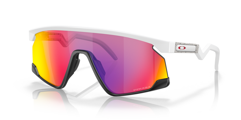 Oakley Okulary przeciwsłoneczne BXTR Matte white/Prizm Road OO9280-02