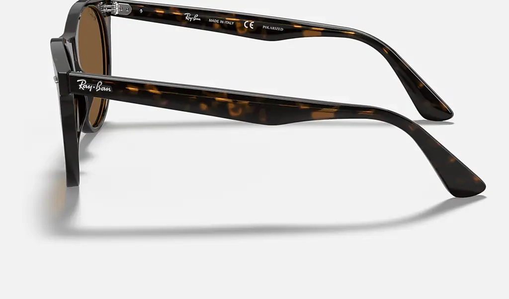 Ray-Ban Okulary przeciwsłoneczne z polaryzacją WAYFARER II RB2185-902/57