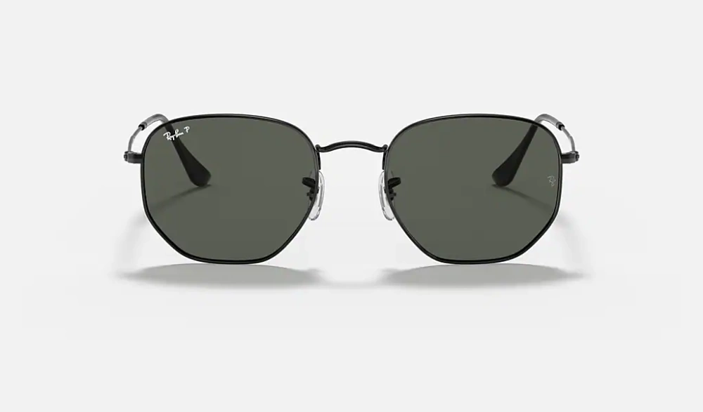 Ray-Ban Sunglasses Polarized HEXAGONAL FLAT LENSES RB3548N - 002/58