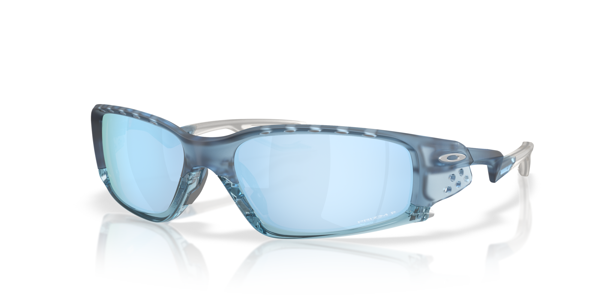 Oakley Okulary przeciwsłoneczne PLANTARIS SQ Matte Trans Stonewash / Prizm Deep Water Polarized OO9529-08