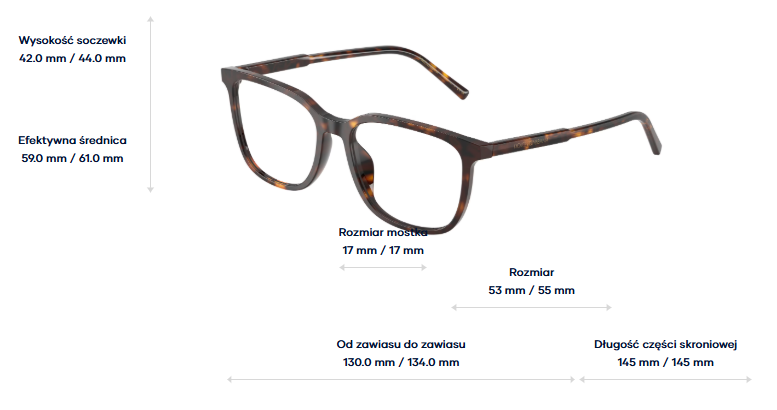 Dolce & Gabbana Okulary korekcyjne DG3445-502