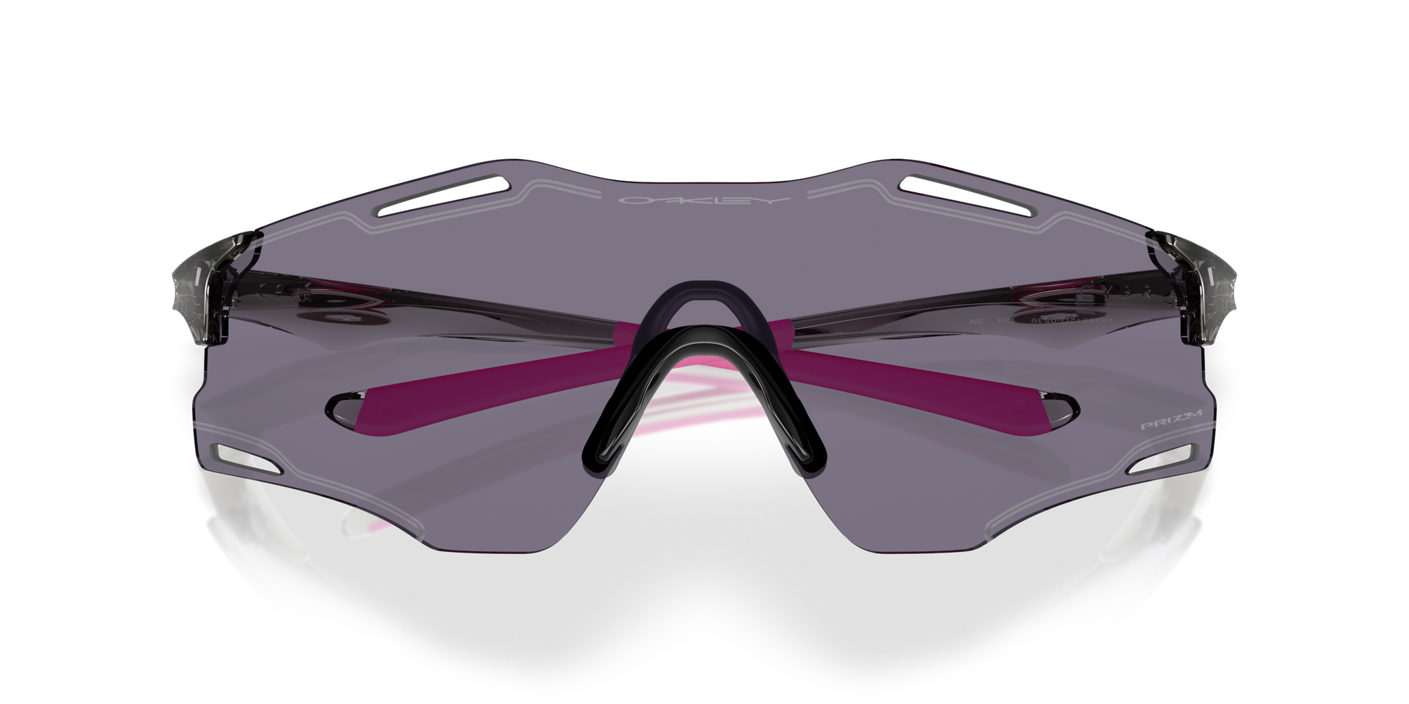 Oakley Okulary przeciwsłoneczne CYBR ZERO Polished Carbon / Prizm Grey OO9512D-05