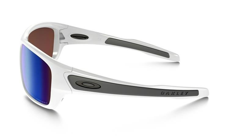 Oakley Okulary przeciwsłoneczne TURBINE XS Polished White / Prizm Deep Water Polarized OJ9003-07