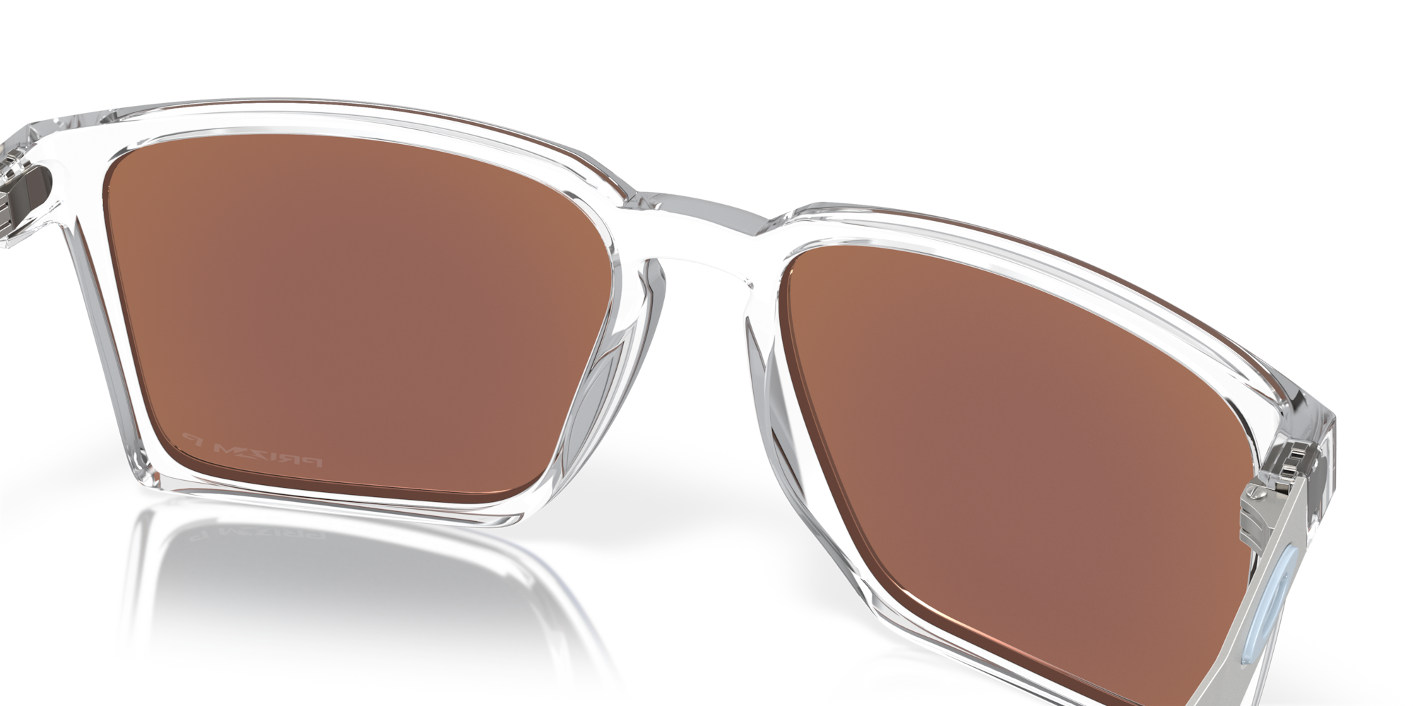 Oakley Sunglasses EXCHANGE SUN Polished Clear / Prizm sapphire polarized OO9483-03