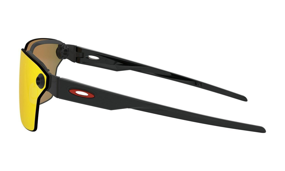 Oakley Sunglasses LUGPLATE Polished Black/Prizm Ruby OO4139-04