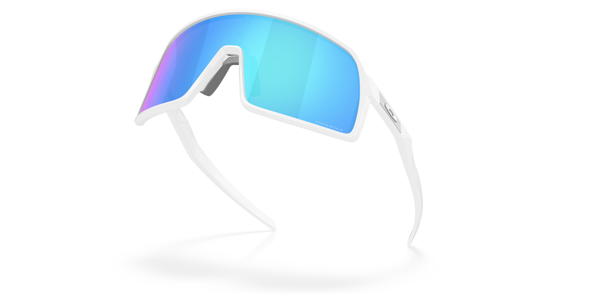 Oakley Okulary przeciwsłoneczne SUTRO S Matte White/Prizm Sapphire OO9462-15
