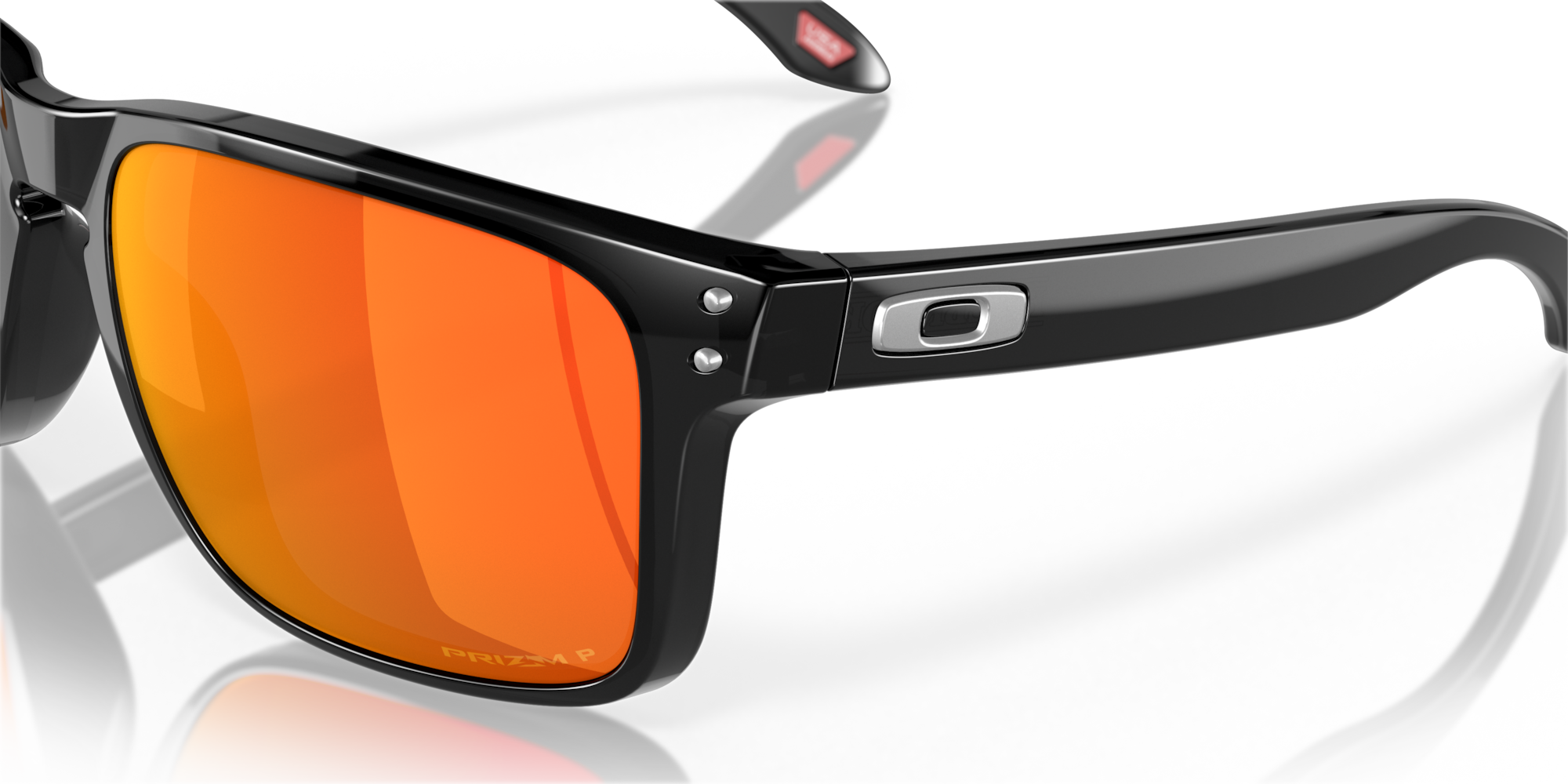 Oakley Okulary przeciwsłoneczne HOLBROOK XL Black Ink / Prizm Ruby Polarized OO9417-32