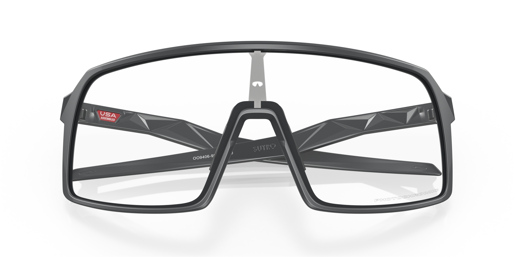 Oakley Okulary przeciwsłoneczne SUTRO Matte Carbon / Clear To Black Iridium Photochromic OO9406-98