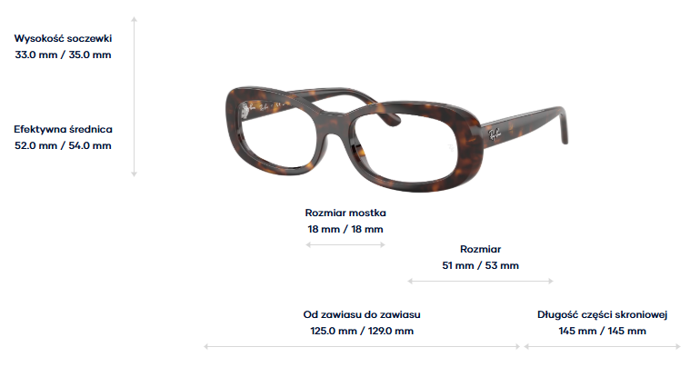 Ray-Ban Vista Okulary korekcyjne RX2221V-2012