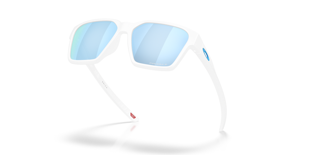 Oakley Okulary przeciwsłoneczne Briza Matte White / Prizm Deep Water Polarized OO9497-04
