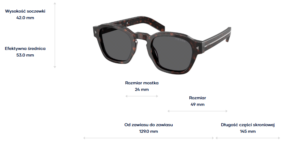 Prada Sunglasses PRA16S-17N731
