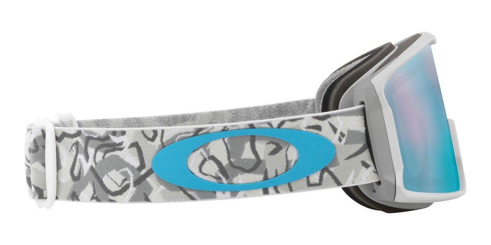 Oakley Goggles Line Miner XM CAMO VINE SNOW / Prizm Snow Sapphire Iridium OO7093-16