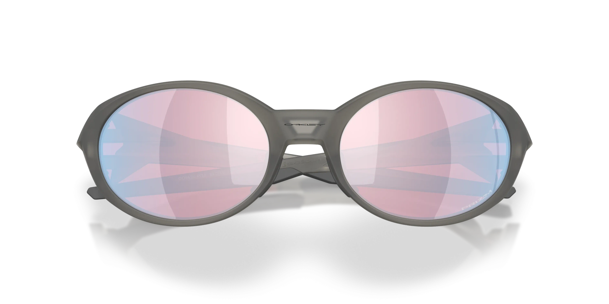 Oakley Okulary przeciwsłoneczne EYEJACKET REDUX Matte Grey Smoke/Prizm Snow Sapphire OO9438-41