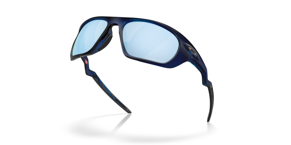Oakley Okulary przeciwsłoneczne LATERALIS Matte Transparent Blue /Prizm Deep Water Polarized OO9431-03