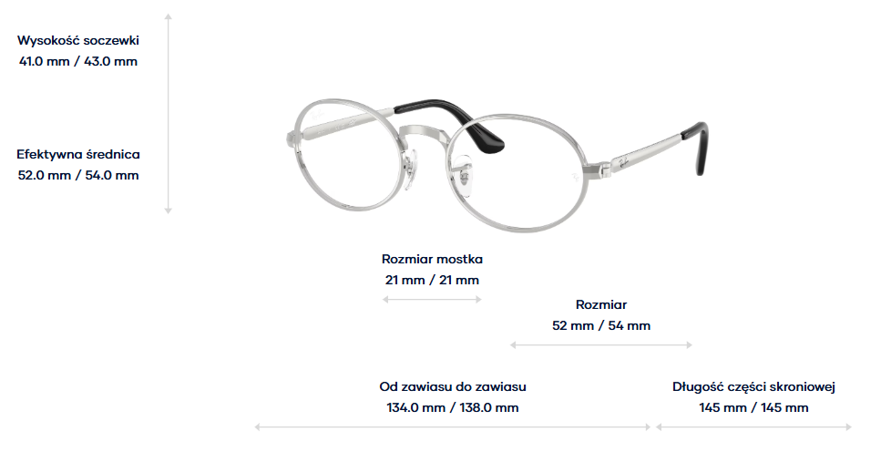 Ray-Ban x A$AP Rocky Okulary korekcyjne RX3931V-2501