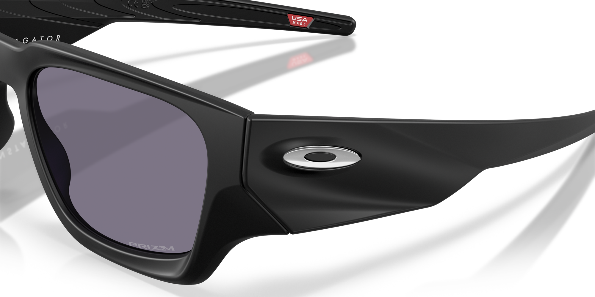 Oakley Okulary przeciwsłoneczne Instagator Matte Black / Prizm Grey OO9514-01