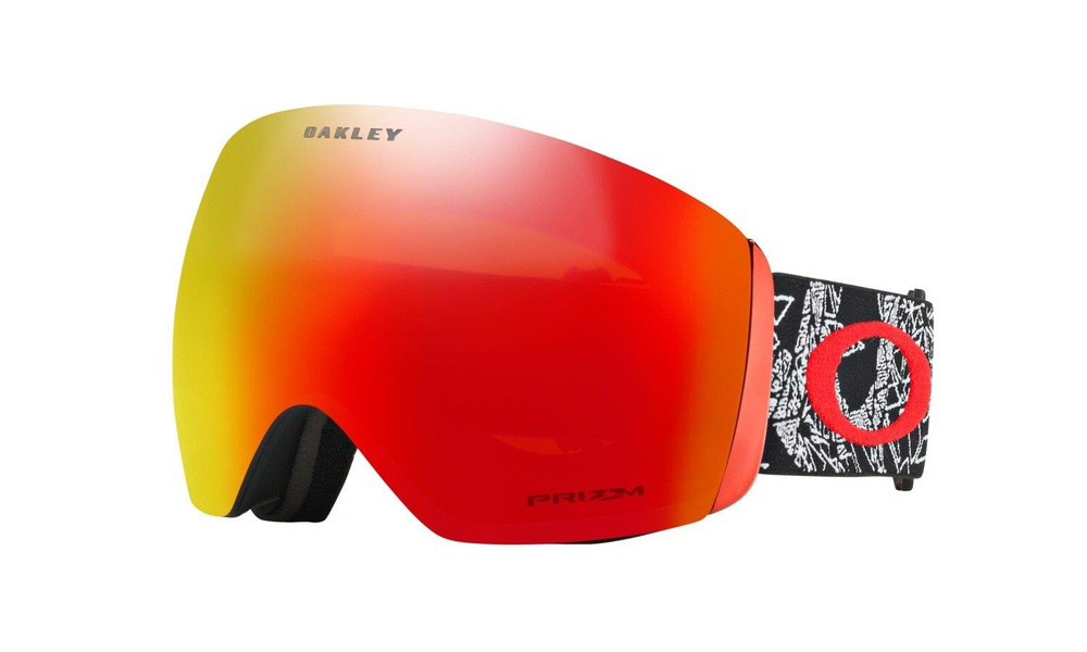 Oakley Gogle FLIGHT DECK Seth Sig Craneos Muertos Red / Prizm Torch Iridium OO7050-57