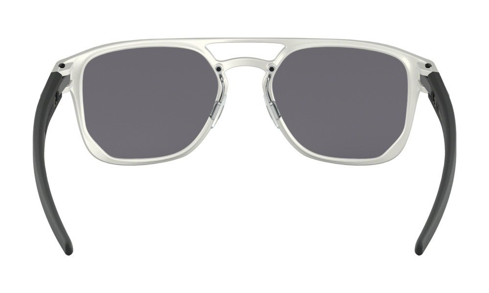 Oakley Okulary przeciwsłoneczne LATCH ALPHA Matte Silver/Torch Iridium OO4128-02
