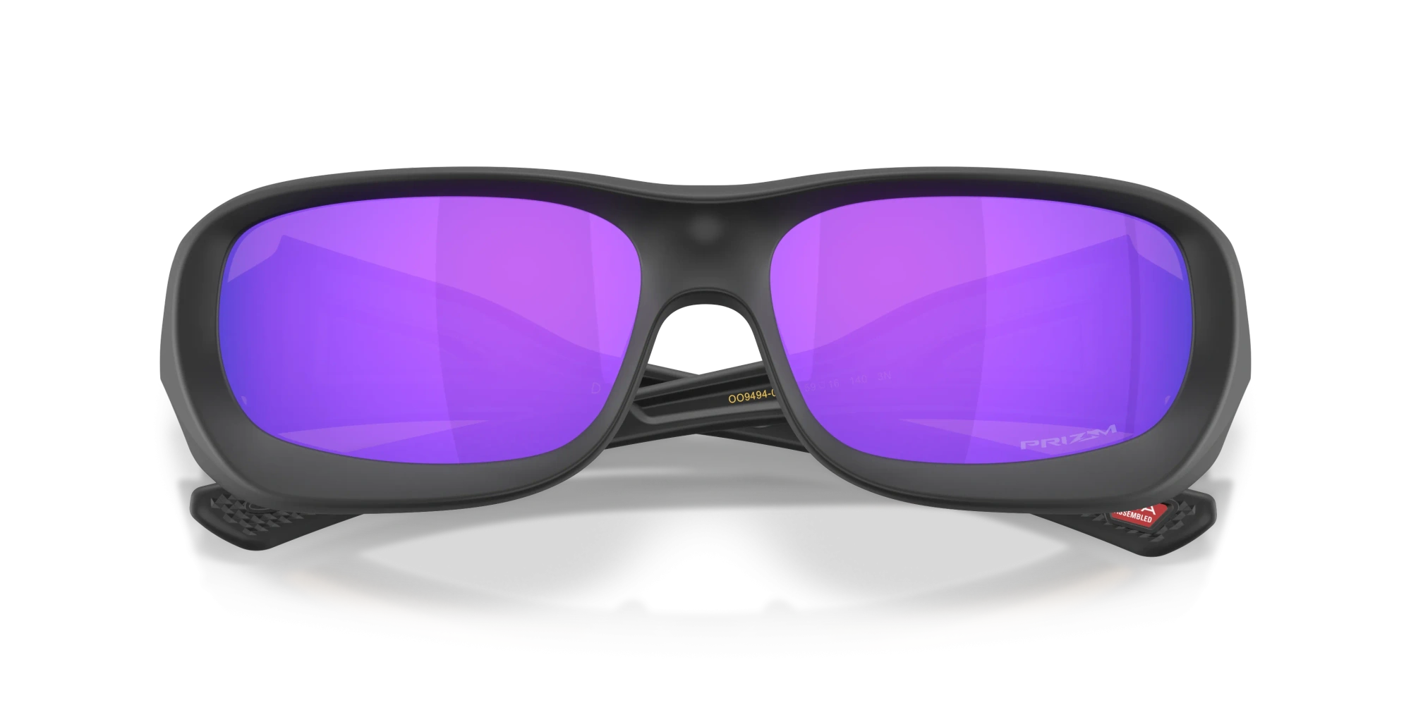 Oakley Okulary przeciwsłoneczne DE SOTO Black Suede/Prizm Violet OO9494-08