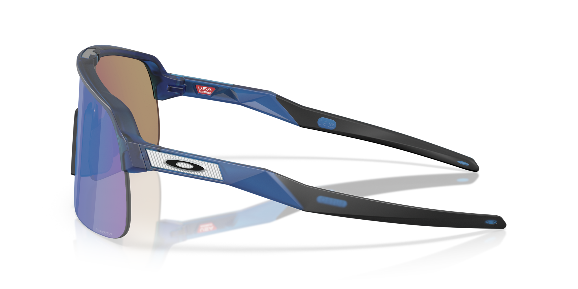 Oakley Okulary przeciwsłoneczne SUTRO LITE S Matte transparent blue / Prizm sapphire OO9496-03