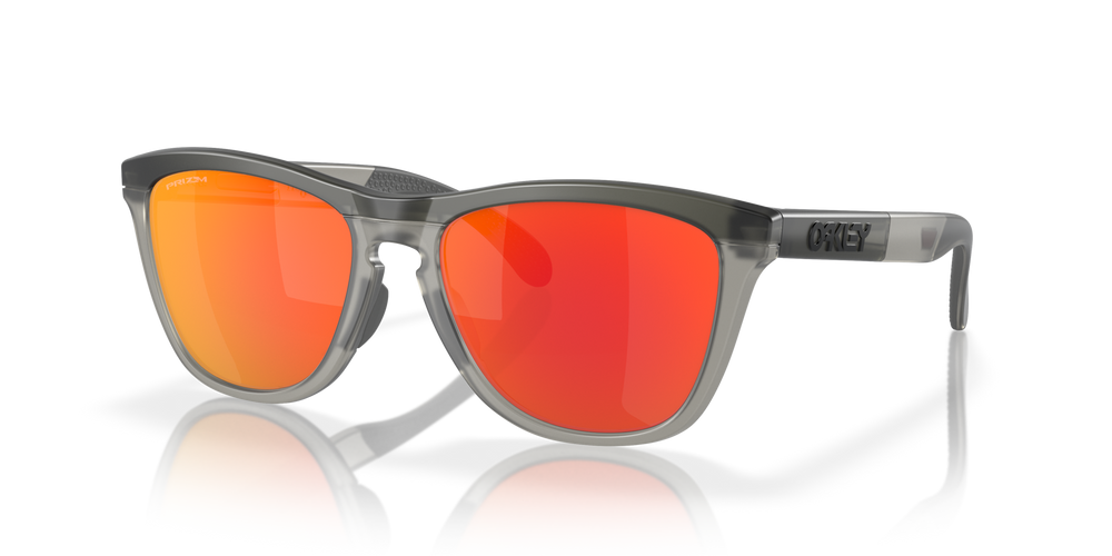 Oakley Sunglasses FROGSKINS RANGE Matte Grey Smoke/Grey Ink/Prizm Ruby OO9284-01