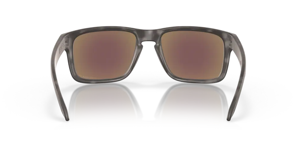 Oakley Sunglasses HOLBROOK Matte Black Tortoise / Prizm Sapphire Polarized OO9102-G7