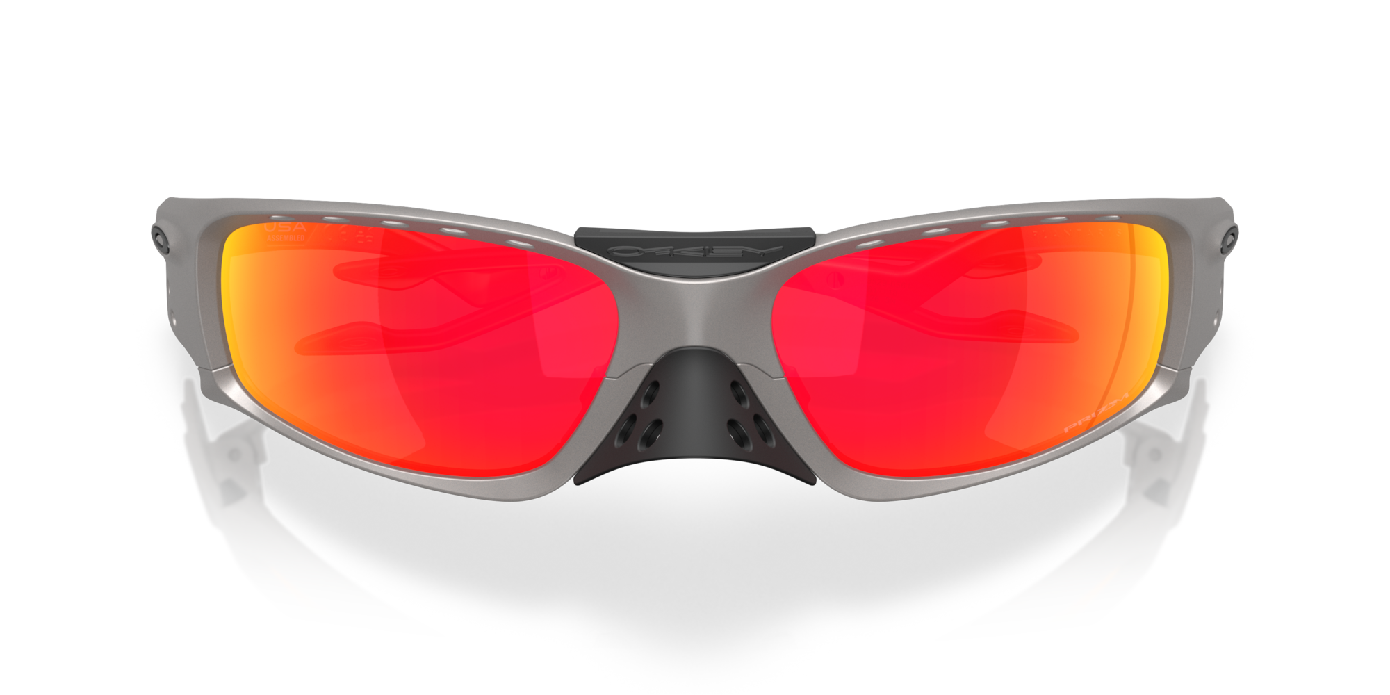 Oakley Okulary przeciwsłoneczne PLANTARIS SQ Titanium / Prizm Ruby OO9529-05