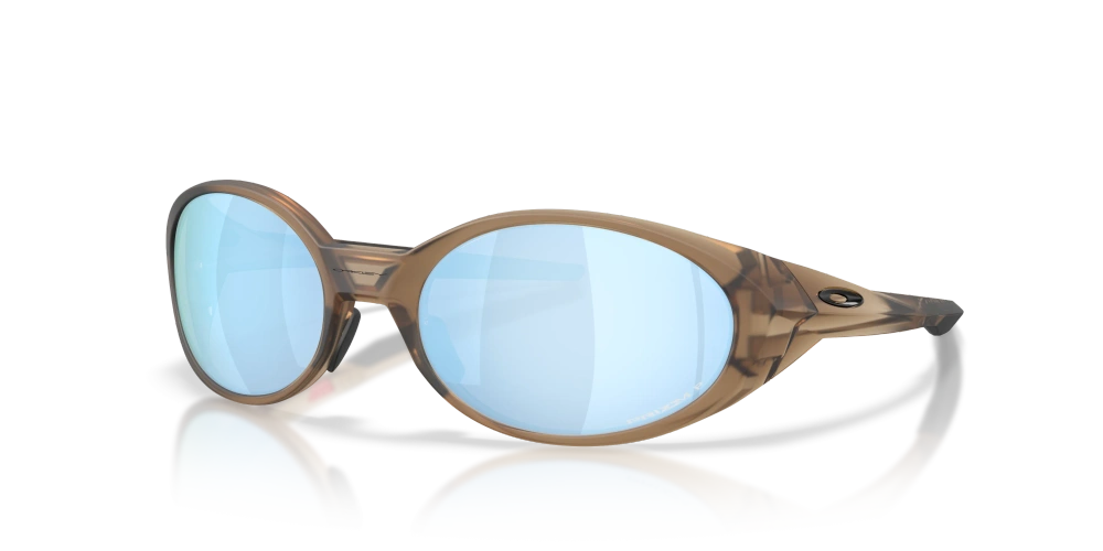 Oakley Okulary przeciwsłoneczne EYEJACKET REDUX Matte Brown Smoke/Prizm Deep Water Polarized OO9438-45
