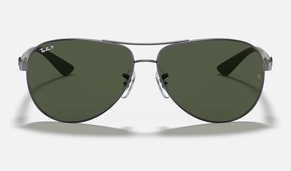 Ray-Ban Okulary przeciwsłoneczne z polaryzacją CARBON FIBRE RB8313 - 004/N5