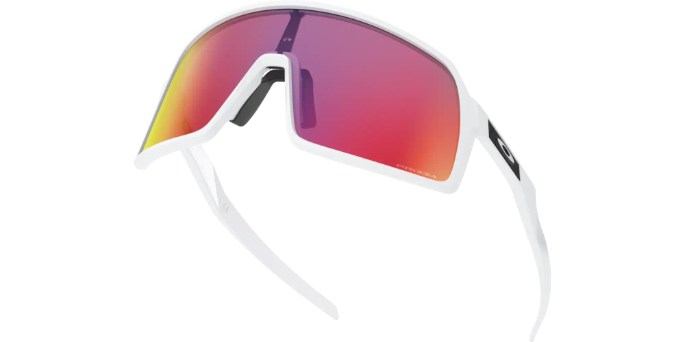 Oakley Okulary przeciwsłoneczne SUTRO S Matte White/Prizm Road OO9462-05