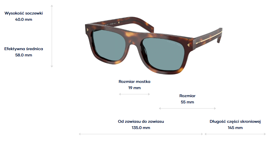 Prada Sunglasses PRB12S-15W04D