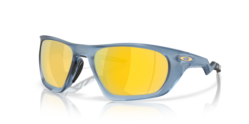 Oakley Okulary przeciwsłoneczne Lateralis Matte Transparent Abyss / Prizm 24k Polarized OO9431-15