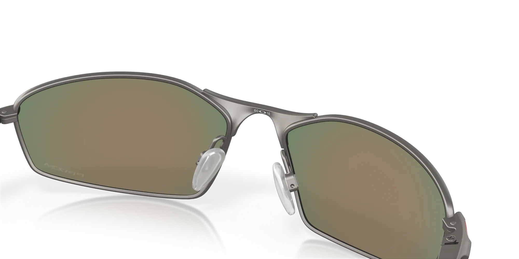 Oakley Okulary przeciwsłoneczne WHISKER Matte Gunmetal/Prizm Ruby OO4141-02