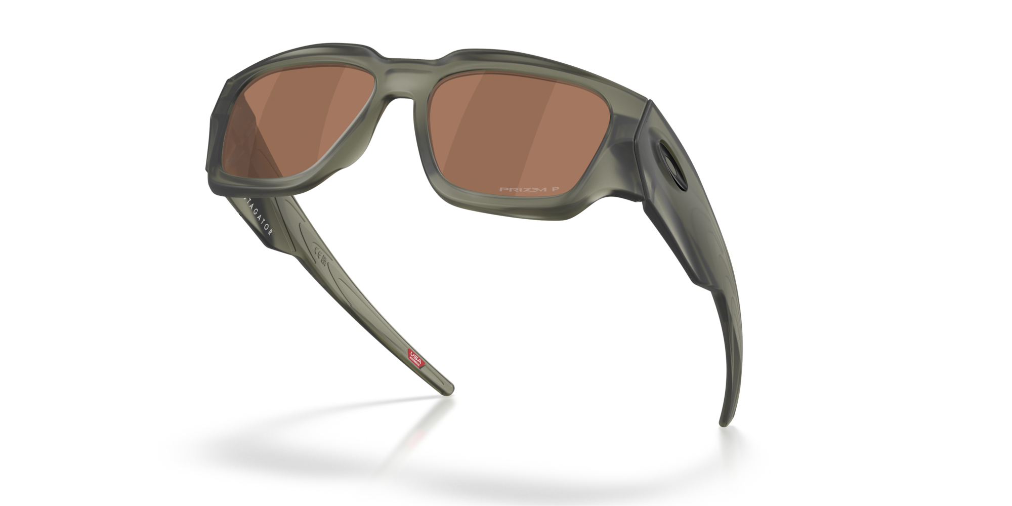 Oakley Okulary przeciwsłoneczne Instagator Matte Olive Ink / Prizm Tungsten Polarized OO9514-05