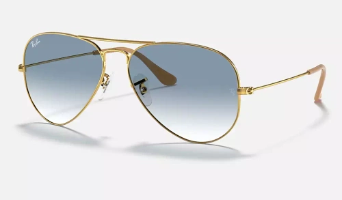 Ray-Ban Okulary przeciwsłoneczne AVIATOR LARGE METAL RB3025 - 001/3F