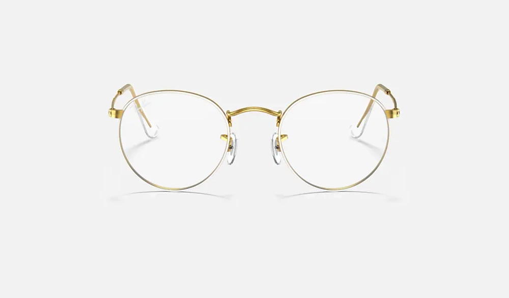 Ray-Ban Okulary korekcyjne ROUND METAL RB3447V-3104