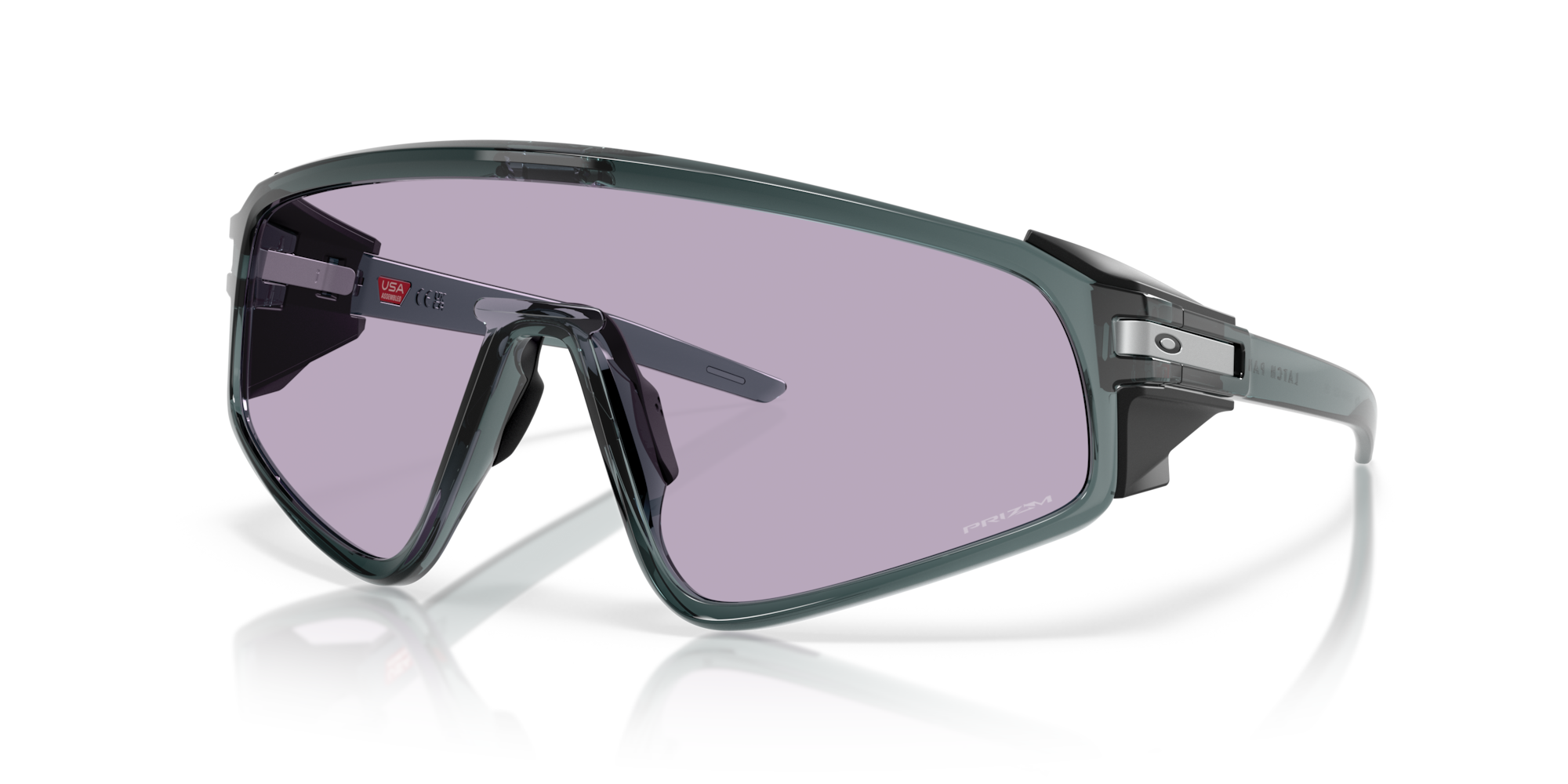 Oakley Okulary przeciwsłoneczne LATCH PANEL Crystal Black/Prizm Slate OO9404-13