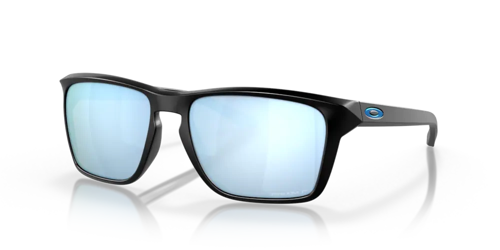 Oakley Okulary przeciwsłoneczne SYLAS Matte Black, Prizm Deep Water Polarized OO9448-27