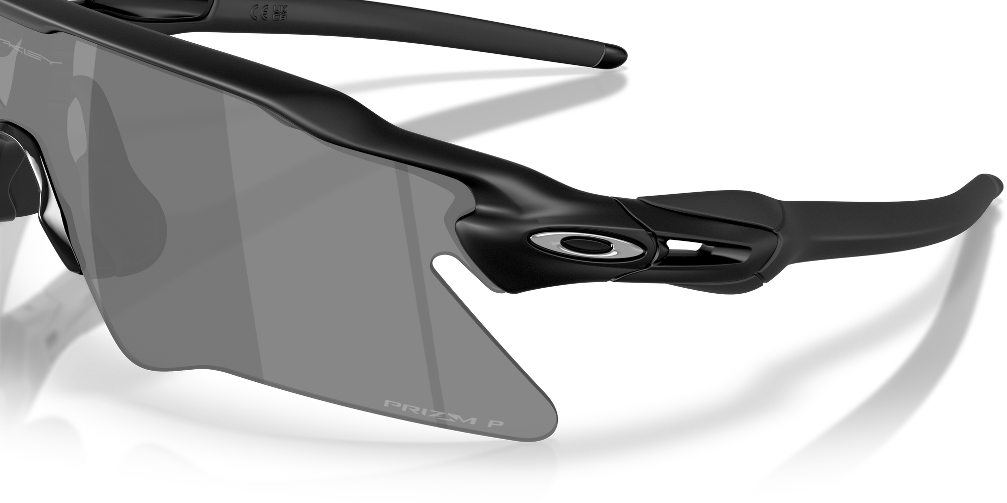 Oakley Okulary przeciwsłoneczne RADAR EV HEATER Matte Black/Prizm Black Polarized OO9541-02