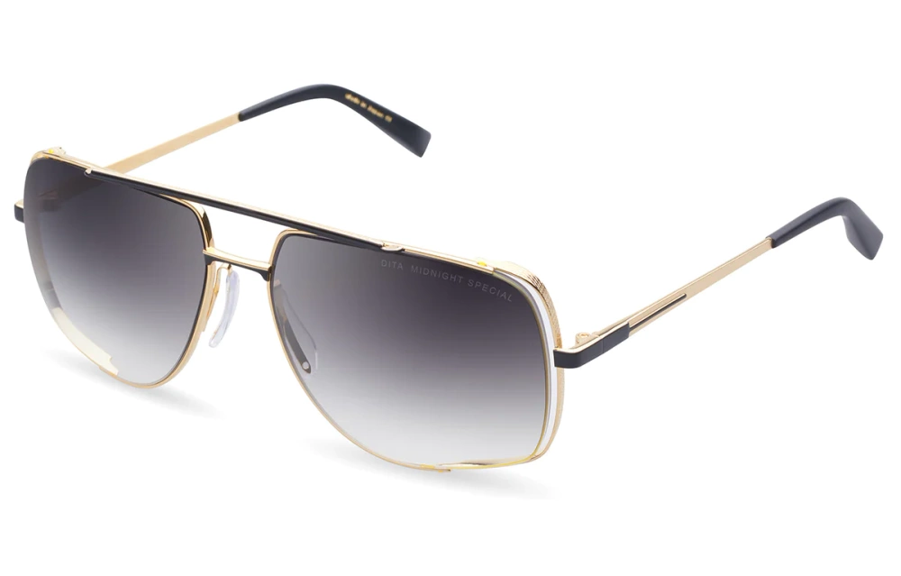 Dita Sunglasses MIDNIGHT SPECIAL DRX-2010-M-BLK-GLD-60