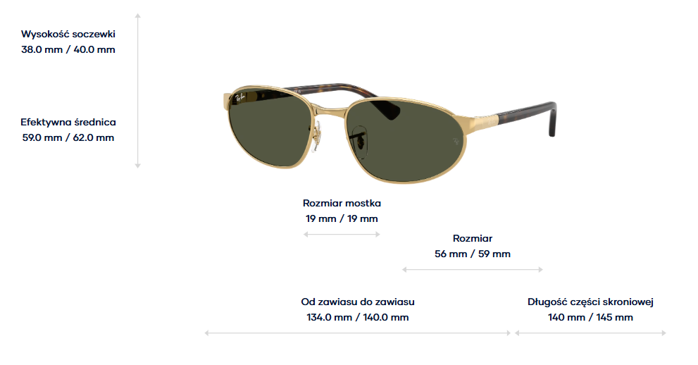 Ray-Ban Okulary przeciwsłoneczne RB3777-001/31