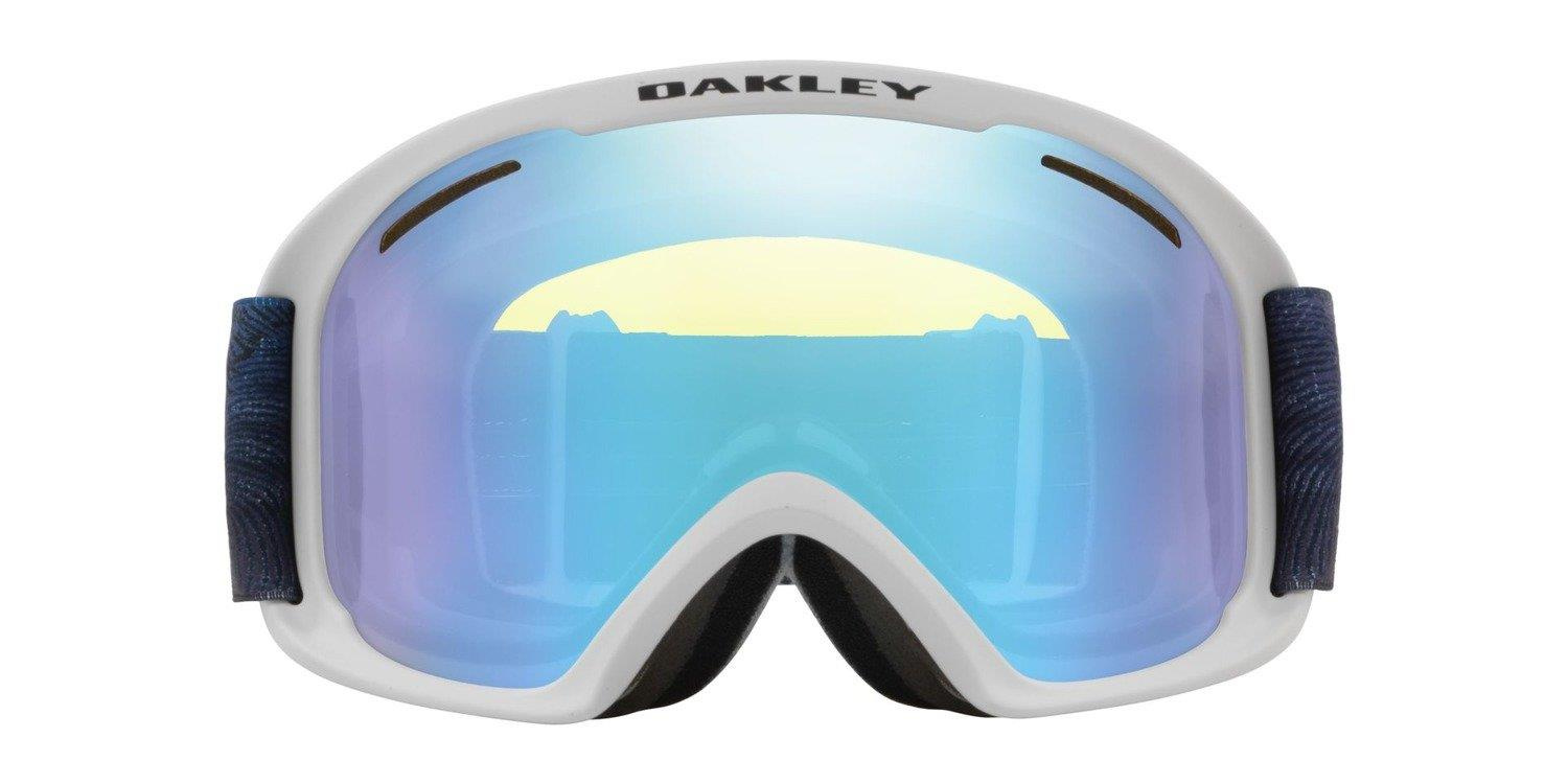Oakley Goggles O Frame 2.0 XL Mystic Flow Poseidon / High Intensity Yellow Iridium & Dark Grey OO7045-40